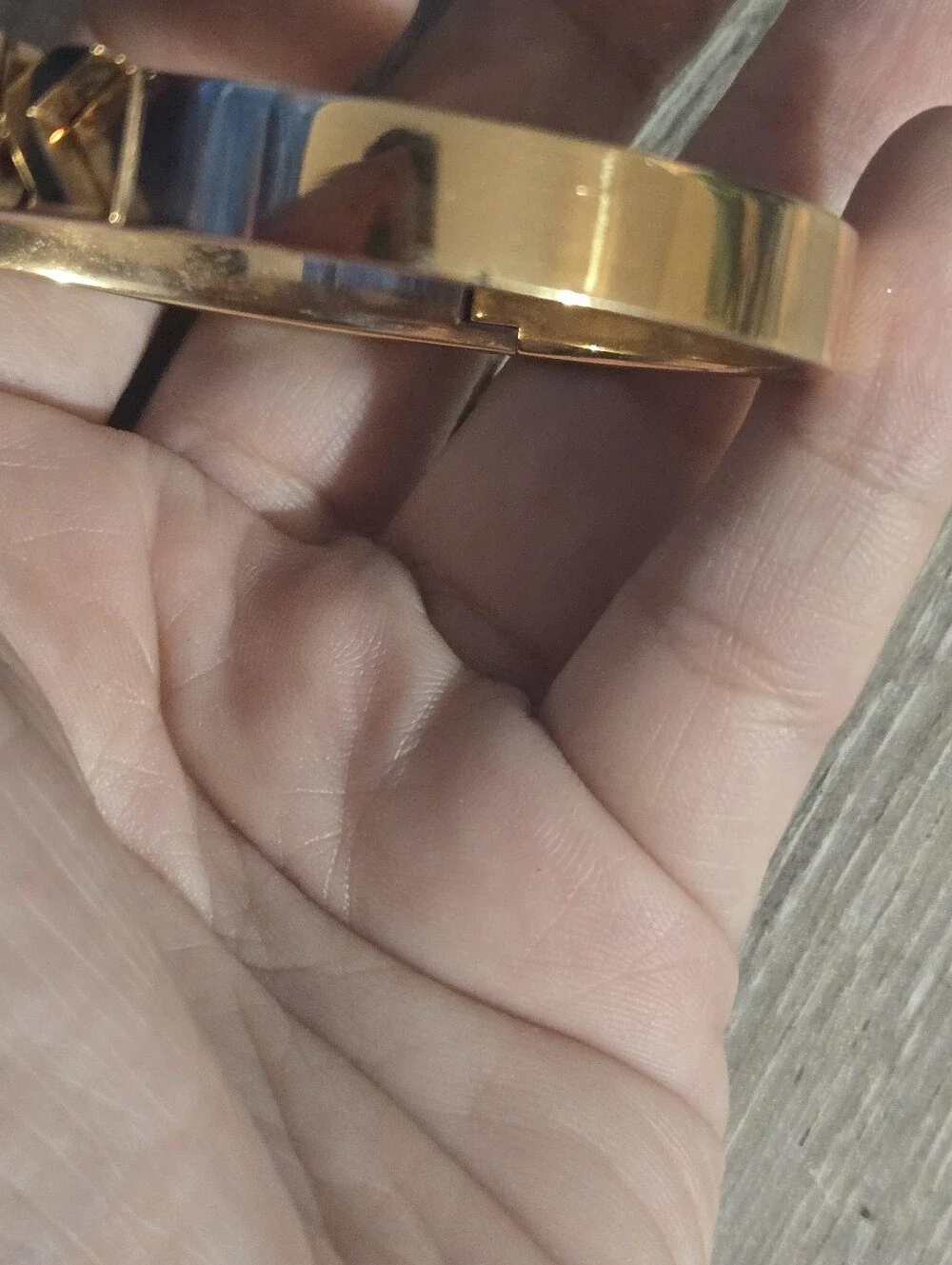 MK rose Gold Bangle Bracelet